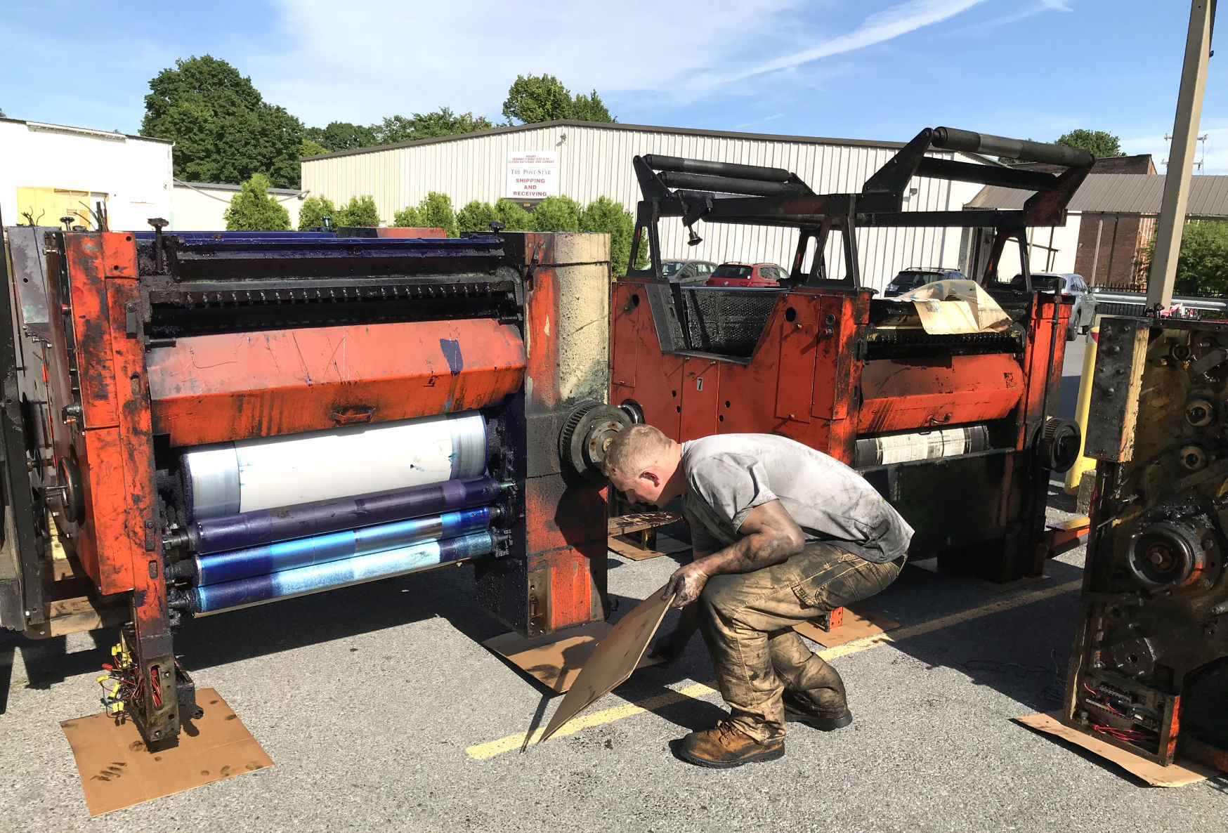 Press removal